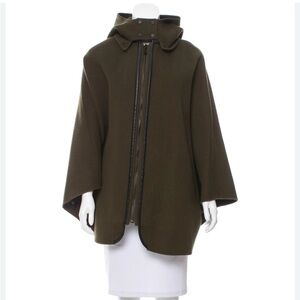 Vince hooded cape